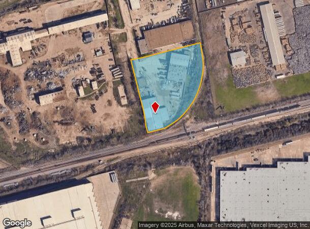  2400 Vinson St, Dallas, TX Parcel Map