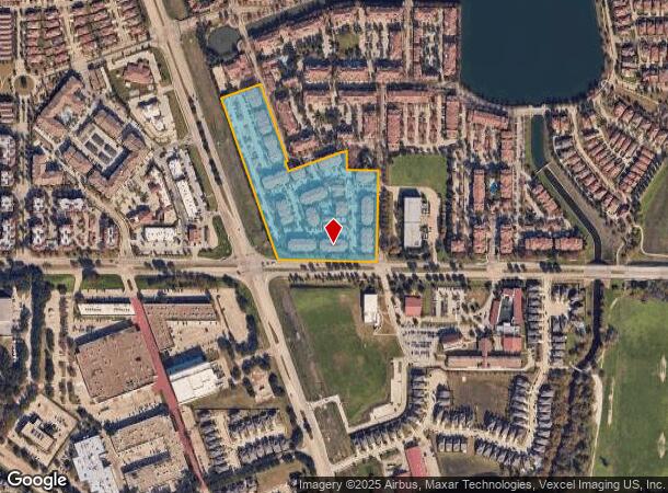  6411 Tranquilo, Irving, TX Parcel Map