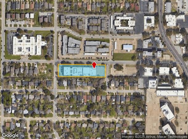 4701 Fletcher Ave, Fort Worth, TX Parcel Map