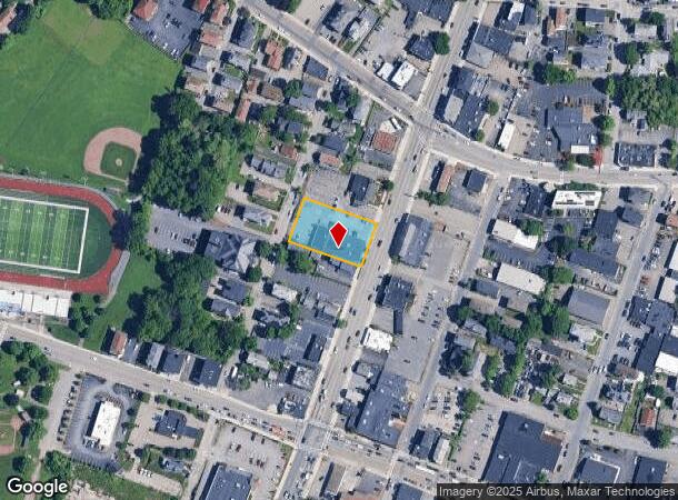  290 Park Ave, Worcester, MA Parcel Map