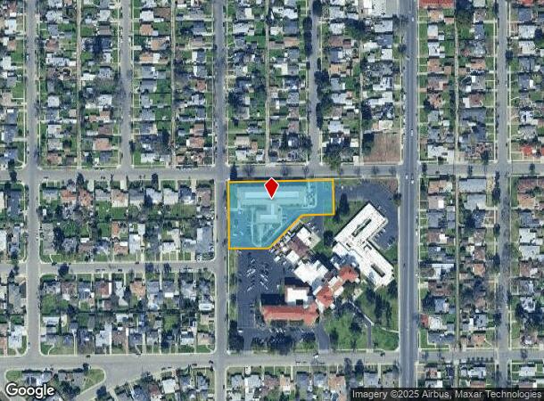 1480 N Delno Ave, Fresno, CA Parcel Map