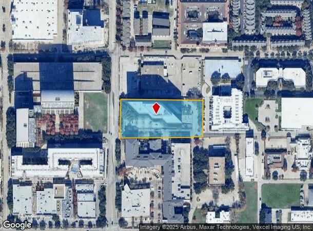  13760 Noel Rd, Dallas, TX Parcel Map