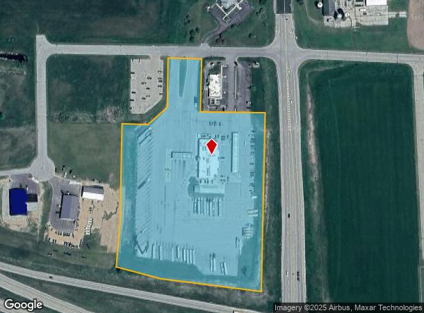 102 Express Way, Bonduel, WI Parcel Map
