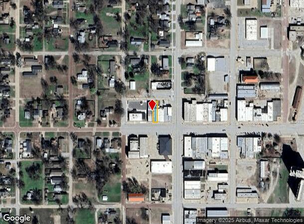  108 W Grand Ave, Tonkawa, OK Parcel Map