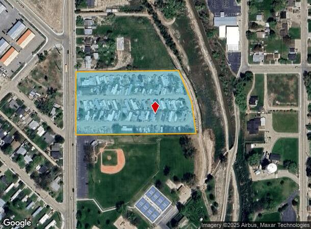  818 N Illinois Ave, Caldwell, ID Parcel Map