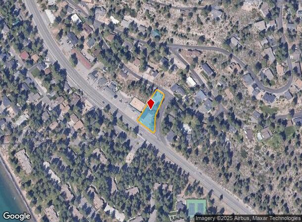  605 Highway 50, Zephyr Cove, NV Parcel Map