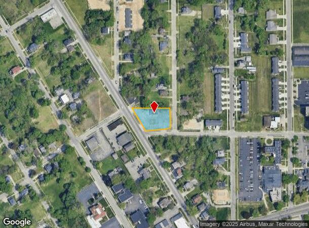 1002 M L King Ave, Flint, MI Parcel Map