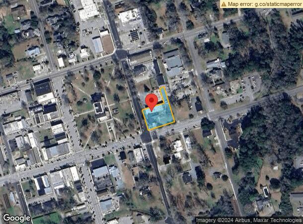  204 E Fremont St, Burgaw, NC Parcel Map