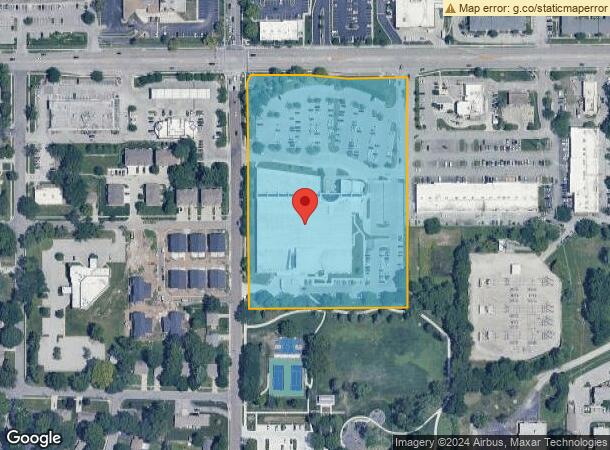  9875 W 87Th St, Overland Park, KS Parcel Map