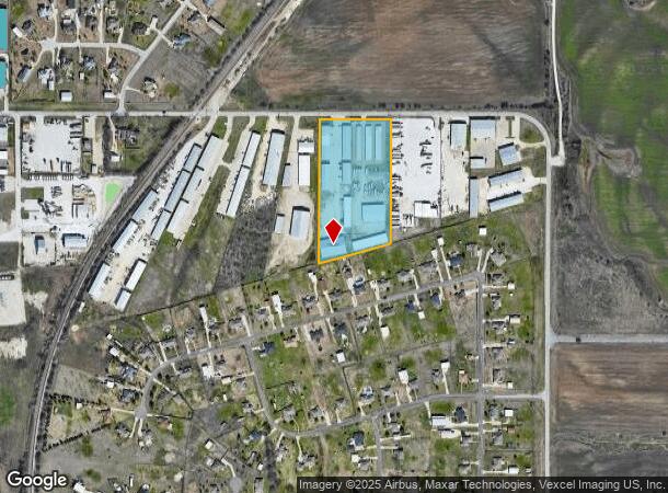  2617 Blue Mound Rd W, Fort Worth, TX Parcel Map