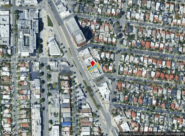  488 S San Vicente Blvd, Los Angeles, CA Parcel Map