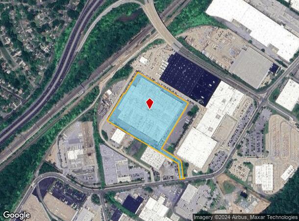  3400 Pennsy Dr, Hyattsville, MD Parcel Map