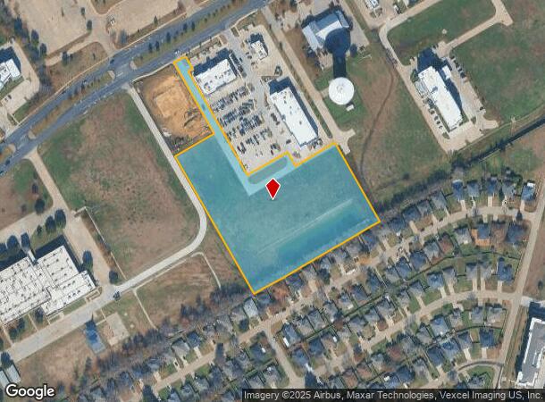  3010 E Broad St, Mansfield, TX Parcel Map
