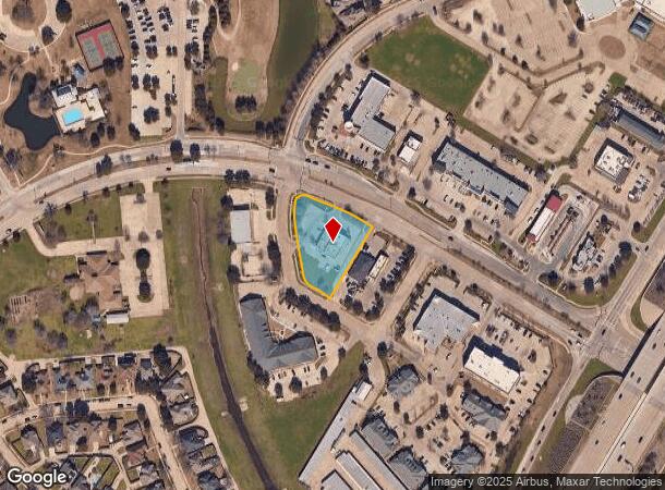  1621 W Hebron Pky, Carrollton, TX Parcel Map