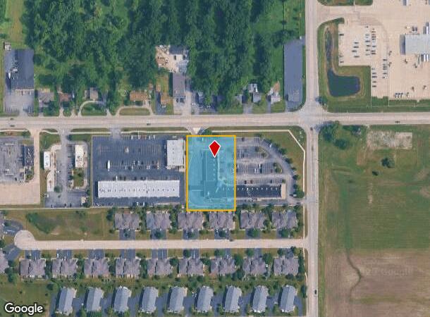  5601 W Monee Manhattan Rd, Monee, IL Parcel Map