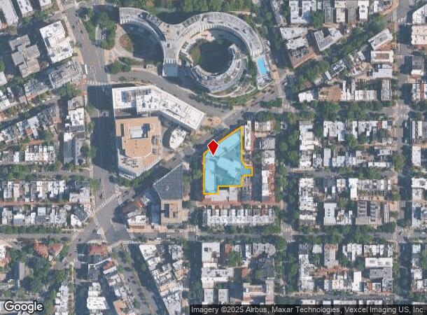  1908 Florida Ave Nw, Washington, DC Parcel Map