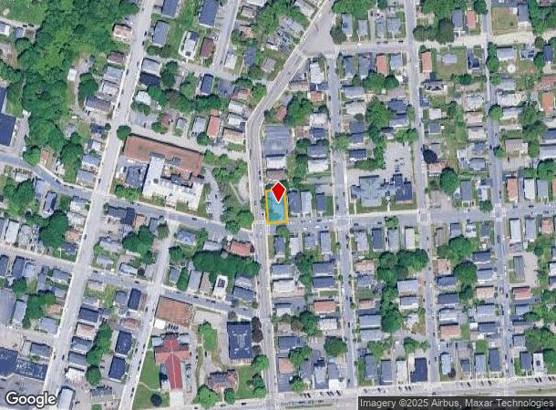  1 Dartmouth St, Worcester, MA Parcel Map