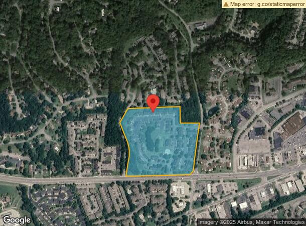  2100 Waterford Cir, Nashville, TN Parcel Map