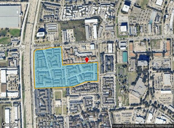  9802 Forum Park Dr, Houston, TX Parcel Map