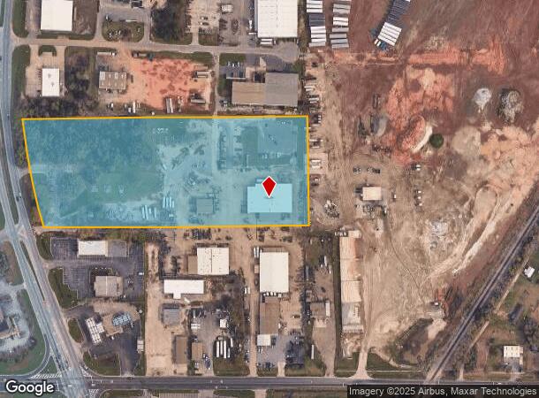 5480 Hamilton Blvd, Theodore, AL Parcel Map