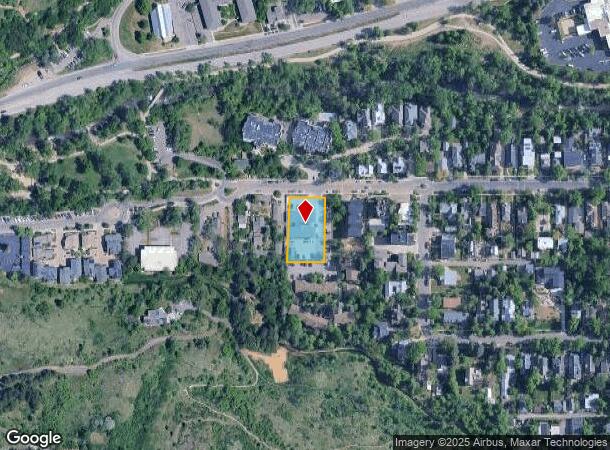  348 Arapahoe Ave, Boulder, CO Parcel Map