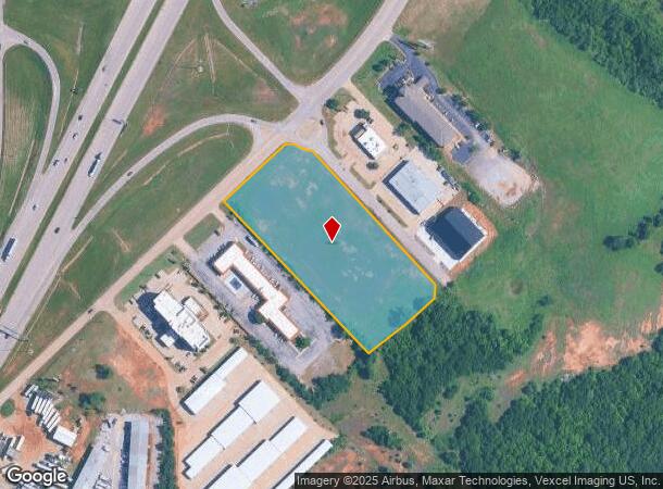 11924 N I 35 Service Rd, Oklahoma City, OK Parcel Map