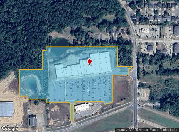 1208 Woodward Ave, Ruston, LA Parcel Map