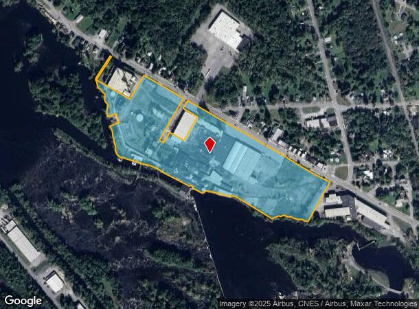 695 W End Ave, Carthage, NY Parcel Map