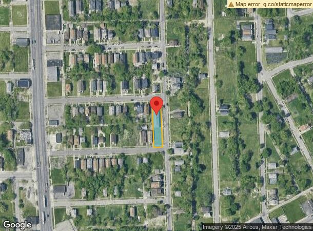  8525 Maxwell St, Detroit, MI Parcel Map