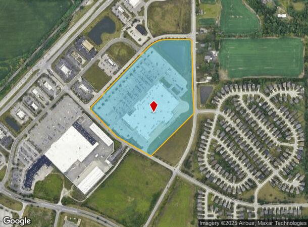 8191 Upland Way, Camby, IN Parcel Map