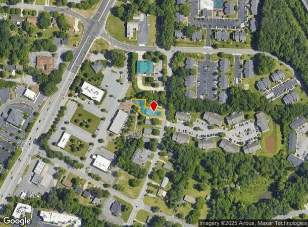  2611 Guyer St, High Point, NC Parcel Map