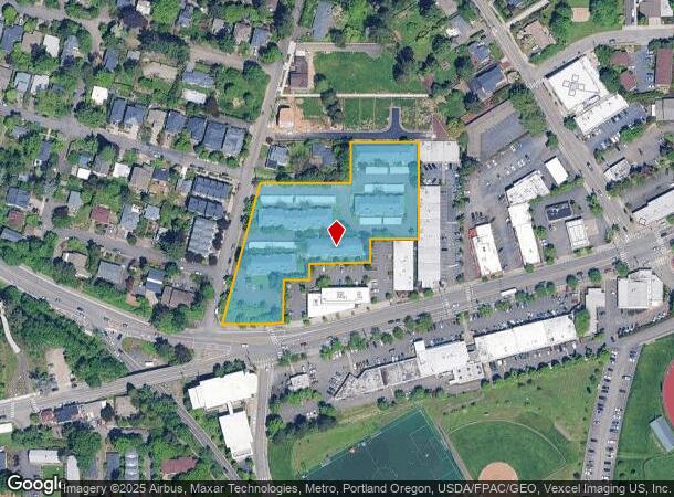  6108 Sw 18Th Dr, Portland, OR Parcel Map