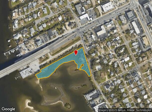  S Peninsula Dr, Port Orange, FL Parcel Map