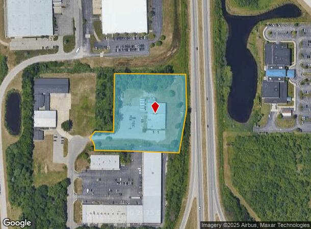  6430 Schamber Dr, Norton Shores, MI Parcel Map
