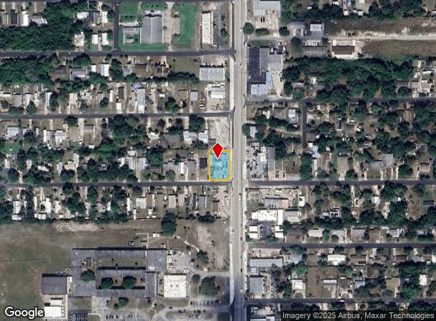  1261 Clearlake Rd, Cocoa, FL Parcel Map
