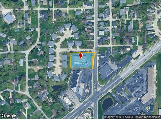  6336 Oaklandon Rd, Indianapolis, IN Parcel Map