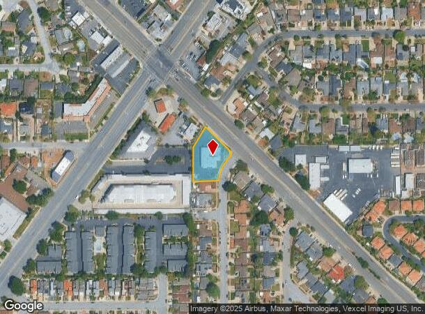 2242 Camden Ave, San Jose, CA Parcel Map