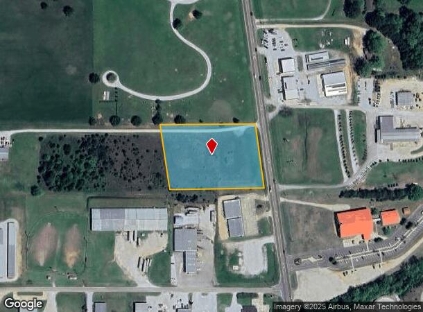 2293 Highway 15 N, Pontotoc, MS Parcel Map