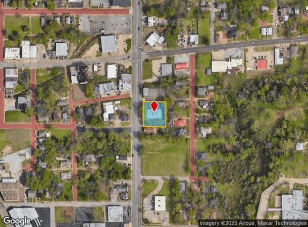  128 S Beckham Ave, Tyler, TX Parcel Map