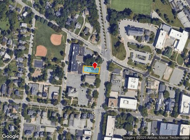  610 Bosley Ave, Towson, MD Parcel Map