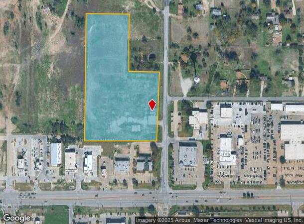 201 N Oakridge Dr, Hudson Oaks, TX Parcel Map