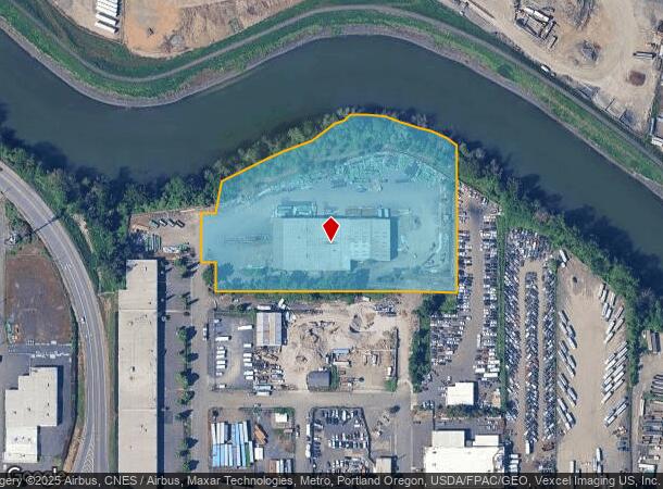  701 N Hunt St, Portland, OR Parcel Map