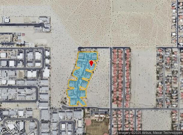 72490 El Centro Way, Thousand Palms, CA Parcel Map