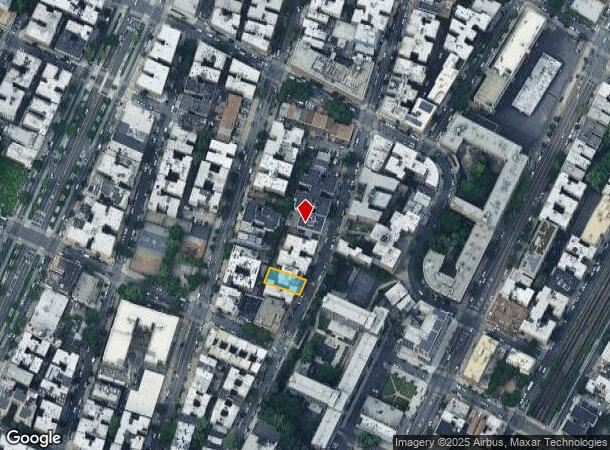  2311 Tiebout Ave, Bronx, NY Parcel Map