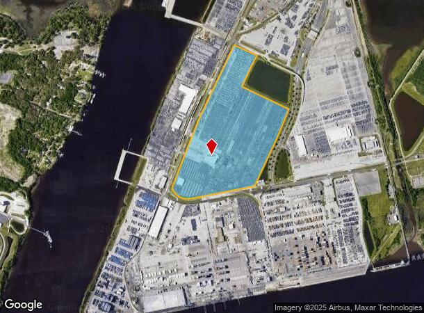  9233 Blount Island Blvd, Jacksonville, FL Parcel Map