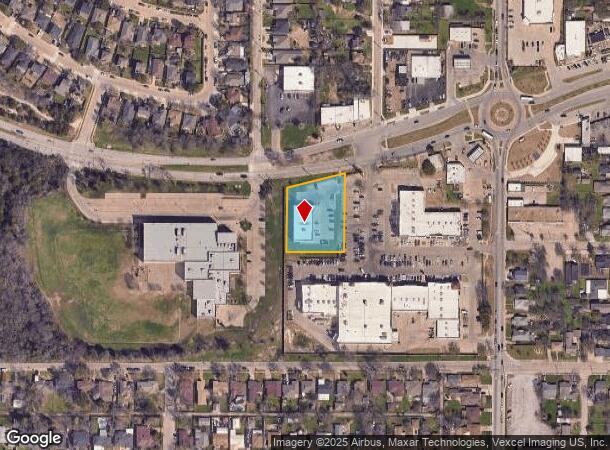 4490 W Jefferson Blvd, Dallas, TX Parcel Map