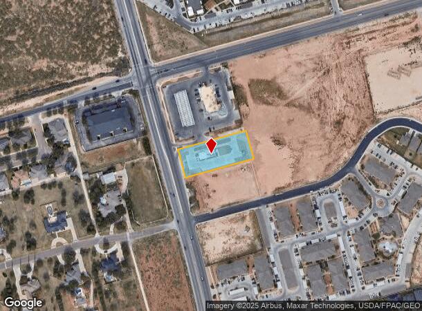  5516 N Big Spring St, Midland, TX Parcel Map