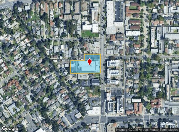  789 N Fair Oaks Ave, Pasadena, CA Parcel Map