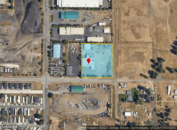  4231 E Queen Ave, Spokane, WA Parcel Map