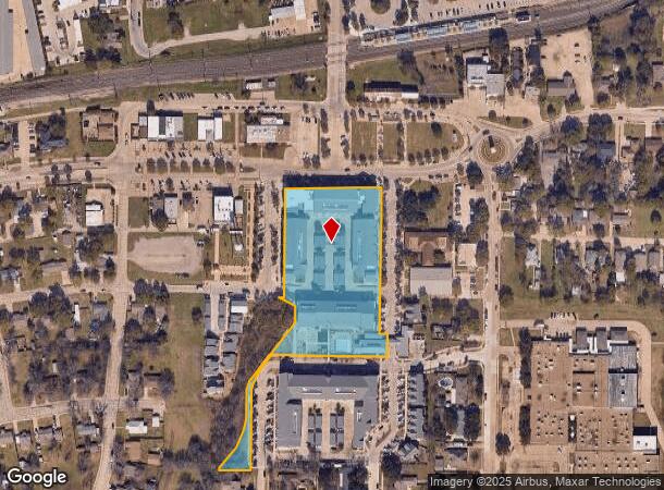  3910 Main St, Rowlett, TX Parcel Map